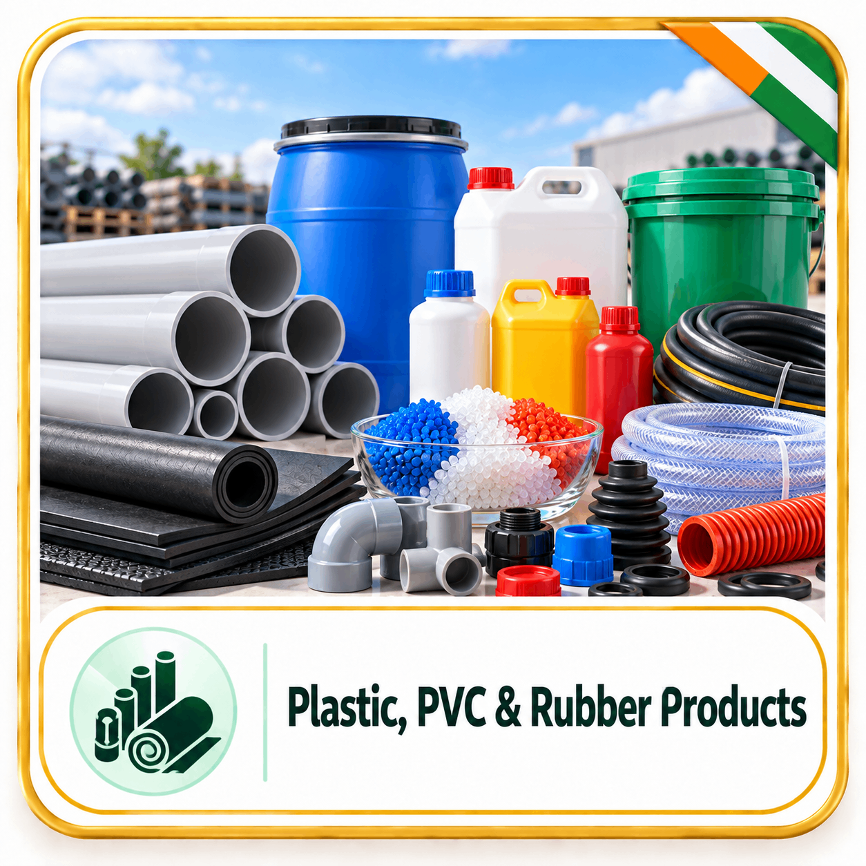 Plastic, PVC & Rubber Products