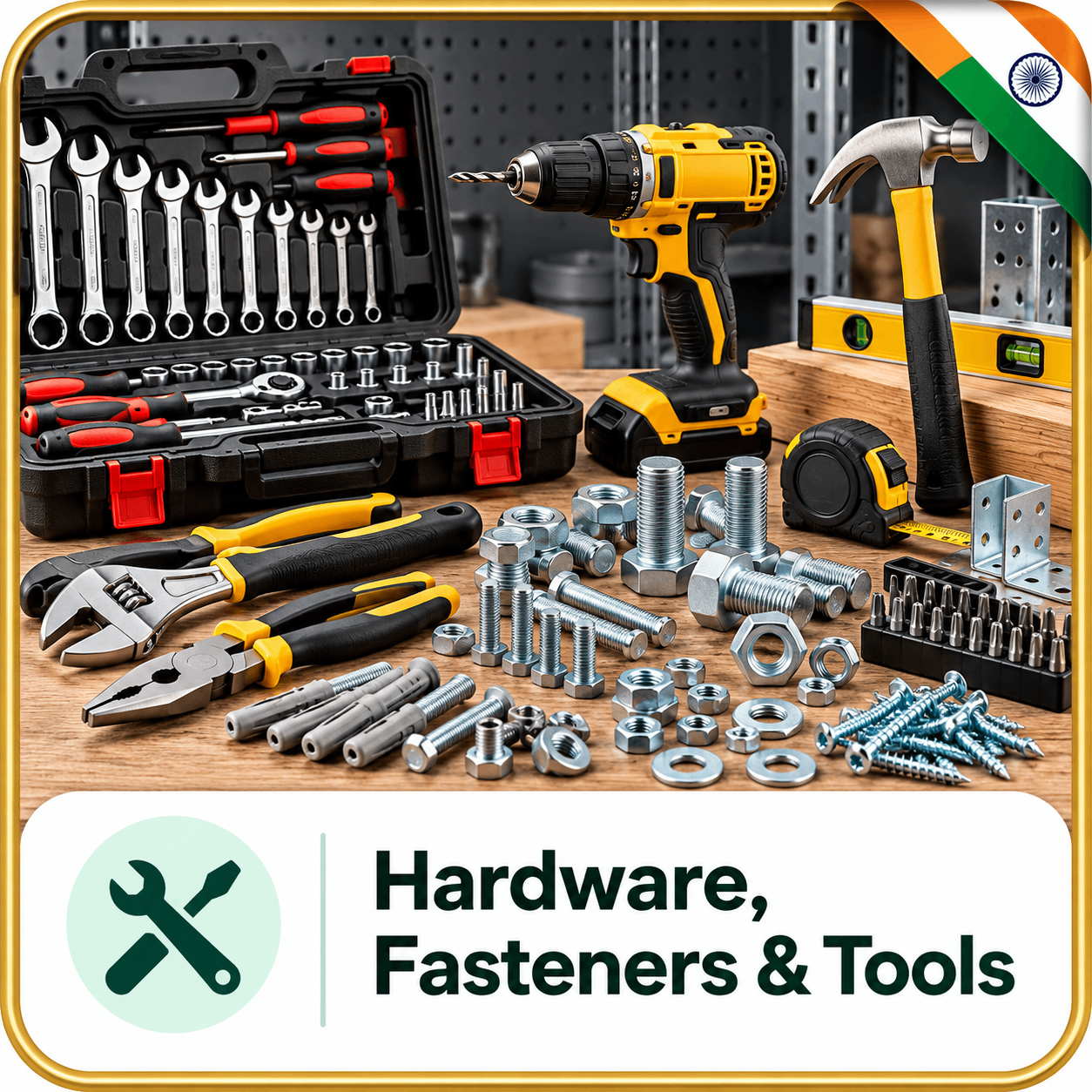 Hardware, Fasteners & Tools